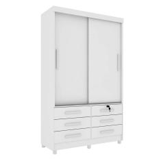 Imagem de Guarda-Roupa Solteiro Chicago ii 2 pt 6 gv Neve