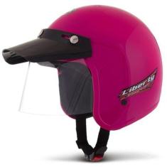 Imagem de Capacete Moto Aberto Pro Tork Liberty Compact, ROSA, 56