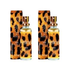 Imagem de Kit 02 Perfume Feminino Felina Amakha Paris 15ml Para Bolsa