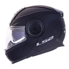 Imagem de Capacete Escamoteável Ls2 Scope Ff902 Monocolor Preto Fosco, Preto