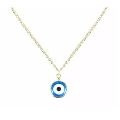 Imagem de Colar Cordão Gargantilha Olho Grego Turco Folheado