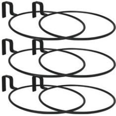 Imagem de 6 Suporte Anel Treliça P/ Vaso Auto Irrigável 21cm N4 Raiz