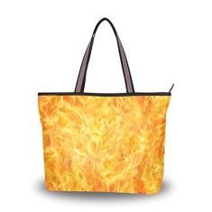 Imagem de Bolsa de ombro feminina My Daily Blaze Fire Flame, Multi, Medium