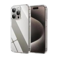 Imagem de Capa Transparente TPU + Película Privativa De Vidro Iphone 16 / Plus /