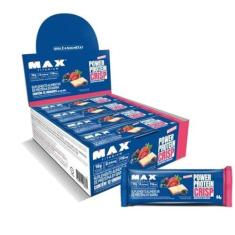 Imagem de Power Protein Crisp Bar Display (12 unid. 44g), Sabor Frutas Vermelhas