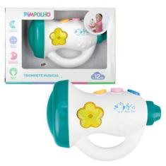 Imagem de Trompete Musical Brinquedo Para Bebês Pimpolho, Verde