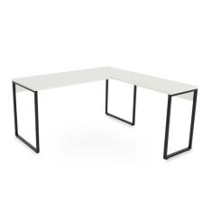 Imagem de Mesa Escritório Em L  150Cm Martinucci Iron Irml1515bbp Home Office 