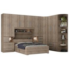 Imagem de Dormitório De Casal Sem Cama 1222S Castanho