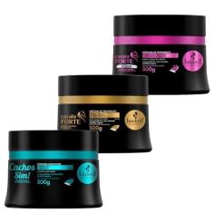 Imagem de Cronograma Capilar Haskell Cabelos Cacheados 300g