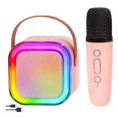 Imagem de Caixinha de Som Muda Voz Microfone Karaoke Bluetooth Infantil - SAHS, 