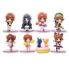 Imagem de 8pcs Sakura figura modelo de brinquedo