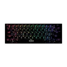 Imagem de Teclado Mecânico 60% Compacto Gamdias Hermes E3 RGB Preto Switch Marrom ANSI HERMES E3 RGB (US/BROWN/BK)