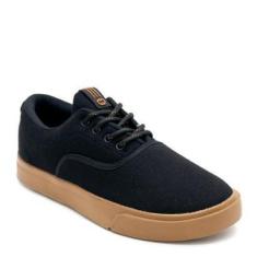 Imagem de Tênis Casual Masculino Ollie Golden 600 Preto-Masculino