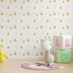 Imagem de Papel De Parede Adesivo Geométrico N013222 Rolo 0,58X3M