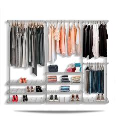 Imagem de Guarda roupa closet aramado aberto armário modulado roupeiro 2,50 BR