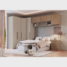 Imagem de Guarda Roupa Casal Modulado 9 Peças Requinte