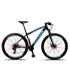 Imagem de Bicicleta Aro 29 Ravok Alumínio 21 Velocidades Freio a Disco com Suspensão-Unissex