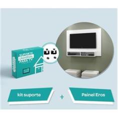 Imagem de Painel Para Tv Até 43 Polegadas Eros  E Suporte Para Tv Notável Móveis