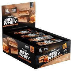 Imagem de Best Whey Bar 15G De Proteína 12 Un. 62G  744G  - Atlhetica