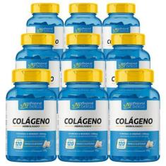 Imagem de Kit 9 Colágeno Hidrolisado Profissional Beleza 120 Cápsulas