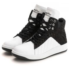 Imagem de Tênis Sneaker Feminino Couro Legitimo Academia Treino Calçado Fitness-Unissex