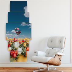 Imagem de Quadro Decorativo Mosaico Sala Balão