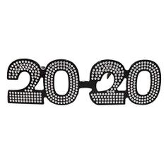 Imagem de Amosfun 2020 óculos de ano novo óculos óculos foto adereço dança festa suprimentos