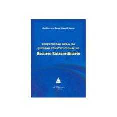 Imagem de Repercussão Geral da Questão Constitucional no Recurso Extraordinário - Livraria Do Advogado - 9788573485998
