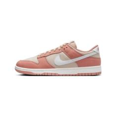 Imagem de Nike Dunk Low Retro Premium Tênis masculino (FB8895-601, vermelho Stardust/Sanddrift/Summit White), Vermelho Stardust/Sanddrift/Summit White, 41
