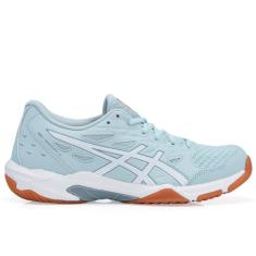 Imagem de Tênis Asics Gel Rocket 11 Azul e Branco