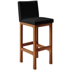 Imagem de Banqueta Alta Cozinha Alya L02 Facto Preto Metalizado