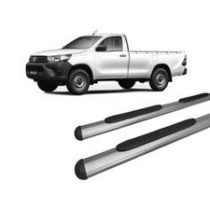Imagem de Estribo Hilux 2016 a 2020 OVAL OBLONGO GRAFITE C/S