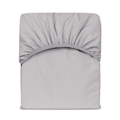 Imagem de Lençol Avulso Casal Padrão Slim Com Elástico Percal 200 Fios - Cinza