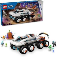 Imagem de Lego City - Astromóvel De Comando E Guindaste Articulado 60432