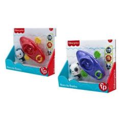 Imagem de Kit Hora Do Banho Pinguim Panda Bebê Banheira Fisher Price