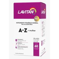 Imagem de Suplemento Vitamínico Lavitan Mulher A-Z Com 60 Comprimidos - Cimed