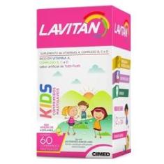 Imagem de Lavitan Infantil Patati Patata Tutti-Frutti 60 Comprimidos