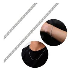 Imagem de Conjunto Infantil Corrente Colar Pulsera Aço Grumet Crianç - Mga-Br