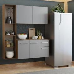 Imagem de Armário de Cozinha Compacta 120cm Easy Madesa