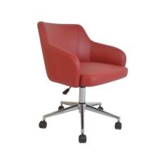 Imagem de Cadeira De Escritório Presidente Giratória Vinho - 1006 Otello