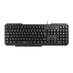 Imagem de Teclado Slim com Fio TM100 Teclas Silenciosas Multimídia Integradas USB Multi TC206 