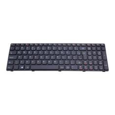 Imagem de Teclado para Notebook bringIT compatível com Lenovo Ideapad G570  Pret