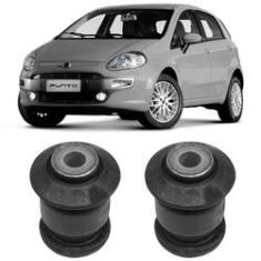 Imagem de Par Bucha Bandeja Balança Fiat Punto 2008 A 2017 Dianteira Menor Axios