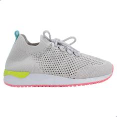 Imagem de Tênis Feminino Petite Jolie PJ6459 Cinza