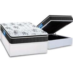 Imagem de Cama Box Baú Casal: Colchão Anatômico Probel D40 Guarda Costas Premium