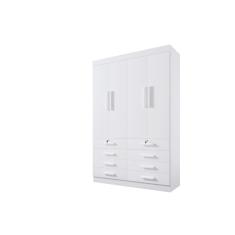 Imagem de Guarda Roupa Casal 4 portas 8 gavetas Monaco Plus D´Doro