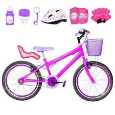 Imagem de Bicicleta Infantil Aro 20 Aero Pink e Violeta