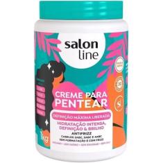 Imagem de Creme Para Pentear Salon Line Definição Máx Liberado Cachos 1Kg
