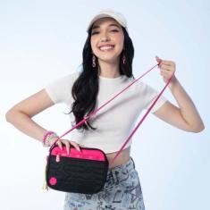 Imagem de Bolsa mochila transversal luluca p lu2737pt  preto - SEMAX