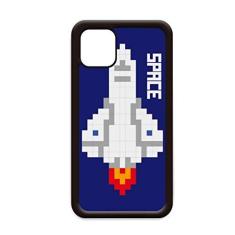 Imagem de Capa Rocket Take Off Universe Pixel para iPhone 12 Pro Max para Apple Mini Mobile Case Shell